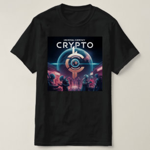 Camiseta Planeta Criptográfico Preto