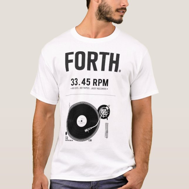 Camiseta PLANETA DE MÚSICA FORTH T-Shirt Básico Masculino (Frente)