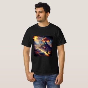 Camiseta Planeta do Cogumelo Mágico