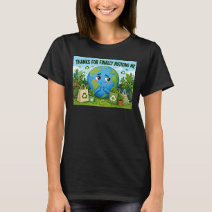 Camiseta Planeta do Dia da Terra Engraçado Gráfico Ecológic