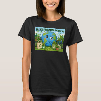 Camiseta Planeta do Dia da Terra Engraçado Gráfico Ecológic