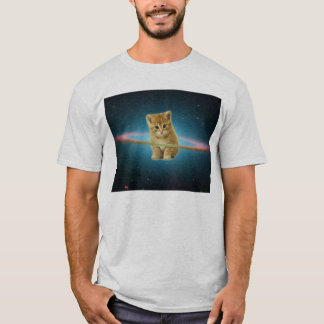 Camiseta Planeta do gatinho do Supernova