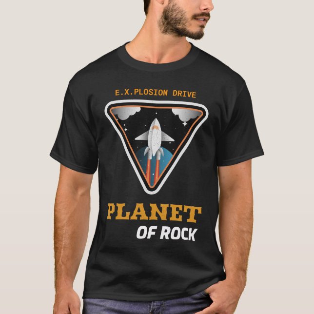 Camiseta Planeta do Rock VI (Frente)