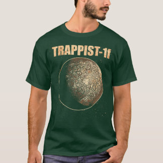 Camiseta Planeta Exoplaneta TRAPPIST1f