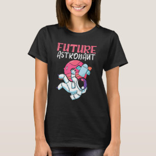 Camiseta Planeta Foguete da Ciência Futuro do Universo Espa