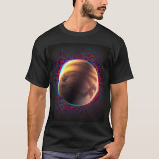 Camiseta Planeta Glitchy