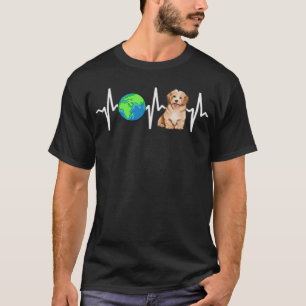 Camiseta Planeta global Terra Havanesa Pulso Cardíaco 