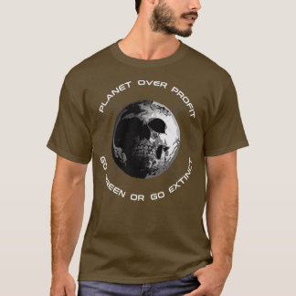 Camiseta Planeta sobre Lucro 16