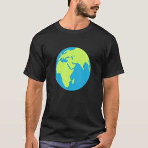 Camiseta Planeta Terra Geografia