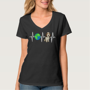 Camiseta Planeta Terra Petit Basset Griffon Vendeen Heartbe