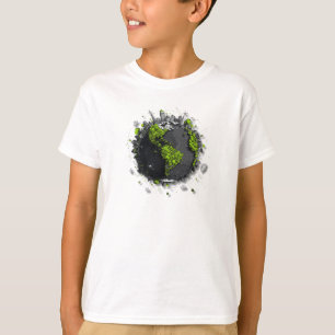 Camiseta Planeta Terra Verde 