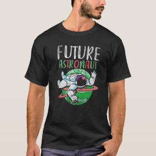Camiseta Planeta Universo Futuro da Galáxia Espacial Exteri