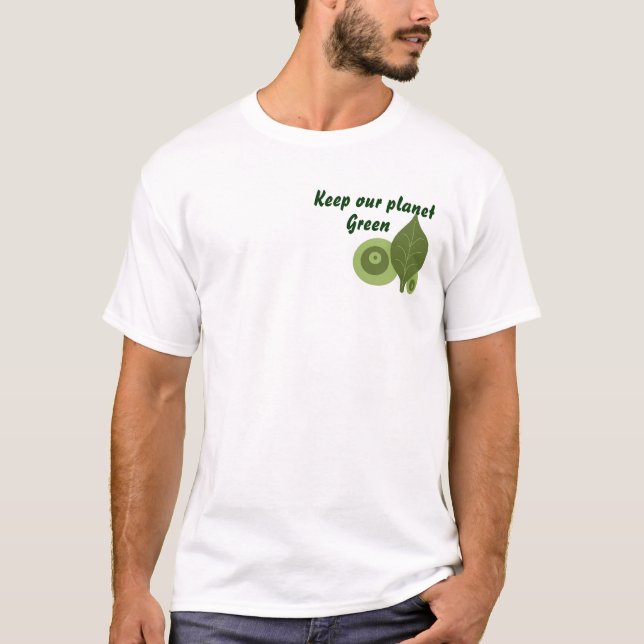 Camiseta Planeta Verde (Frente)