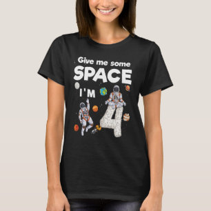 Camiseta Planetas Astronautas Espaciais Exteriores com Quat