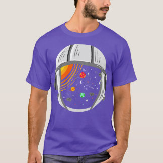 Camiseta Planetas Astronautas Exteriores