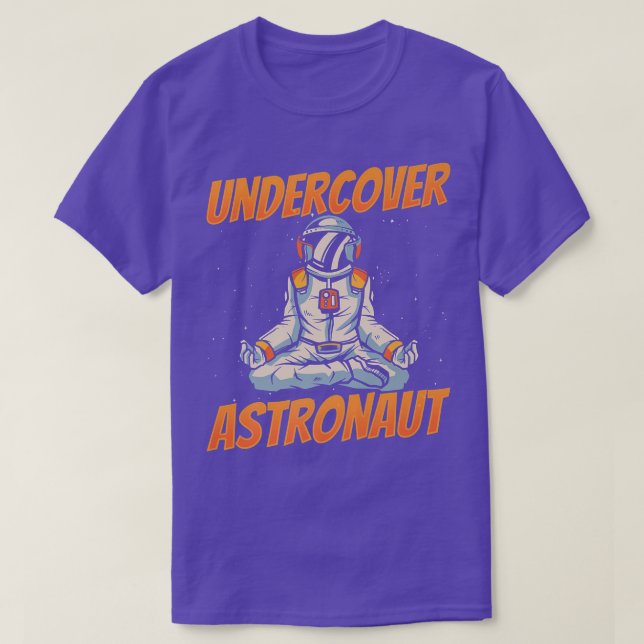 Camiseta Planetas Astronautas Infiltrados Astronomia Foguet (Frente do Design)