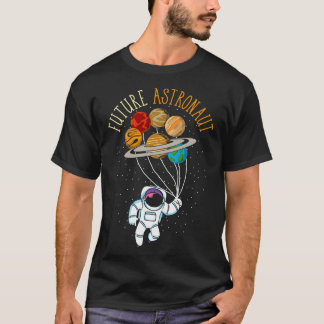 Camiseta Planetas Astronômicos Ciência Espacial Fusão do Un