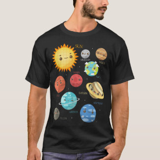 Camiseta Planetas Bons Criam Astronomia Científica Ideia