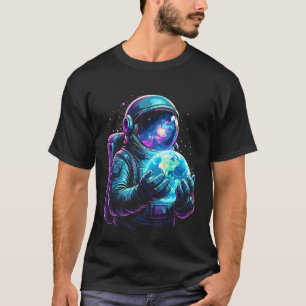 Camiseta Planetas Ciência Espaço Astronauta