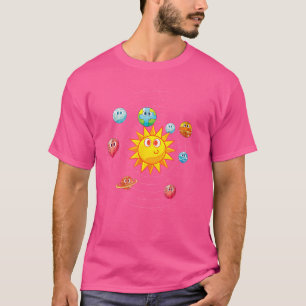 Camiseta Planetas Cientistas Fora do Espaço Fúria Universo