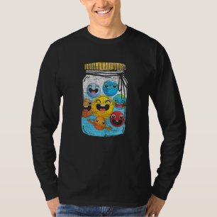 Camiseta Planetas Cons Astronomer Outer Space Viagem Galaxy