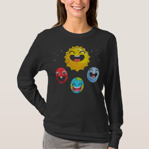 Camiseta Planetas Cons Sol Astronomia Cientista Espacial