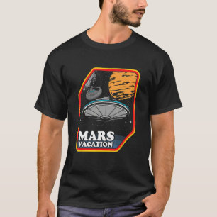 Camiseta Planetas de Astronauta de Marte Galáxia U