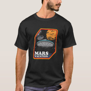 Camiseta Planetas de Astronauta de Marte Galáxia U