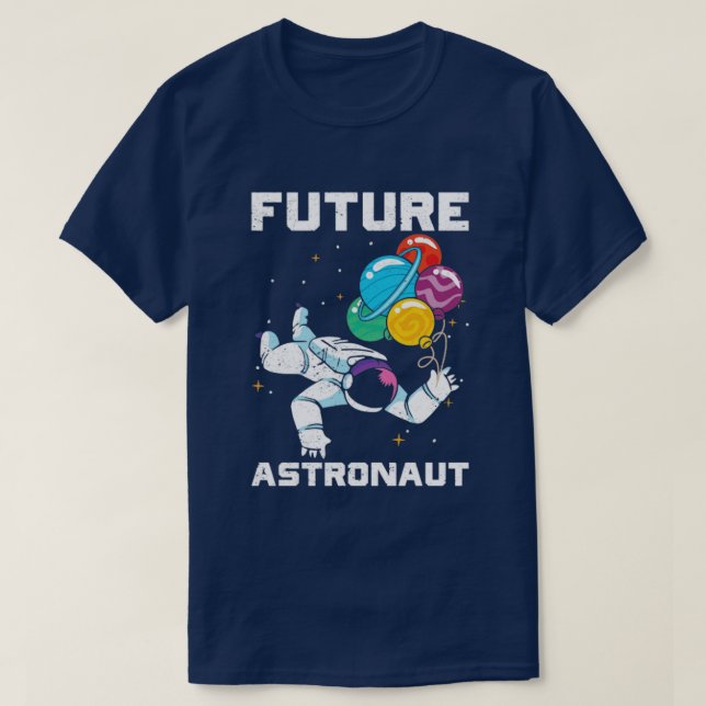 Camiseta Planetas de Galáxia Astronomia Espacial Futura Ast (Frente do Design)