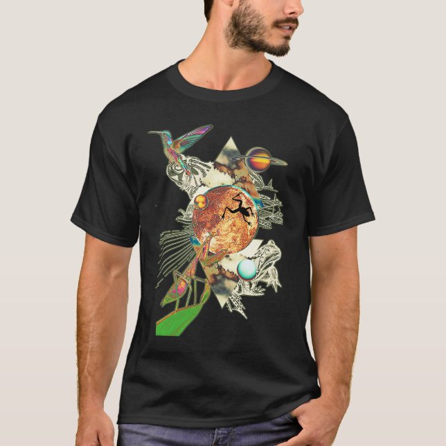 CAMISETA PLANETAS DE RÃ MANTIS MISSÃO (Frente)