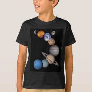 Camiseta Planetas do sistema solar