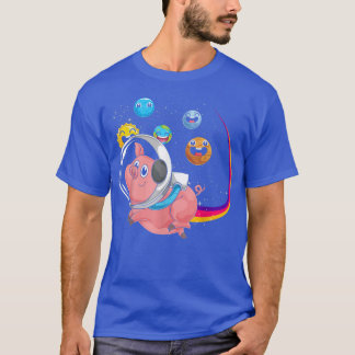 Camiseta Planetas Espaciais Cuxos Ciência do Amante de os a