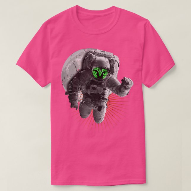 Camiseta Planetas Espaciais da Lua do Monstro (Frente do Design)