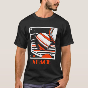 Camiseta Planetas Espaciais Urano Saturno Netuno Cosmo Univ