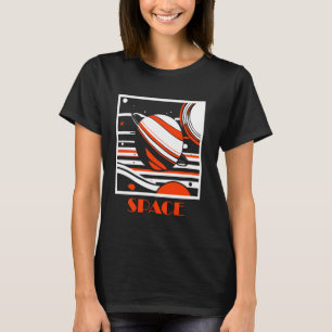 Camiseta Planetas Espaciais Urano Saturno Netuno Cosmo Univ