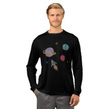 Camiseta Planetas no Espaço