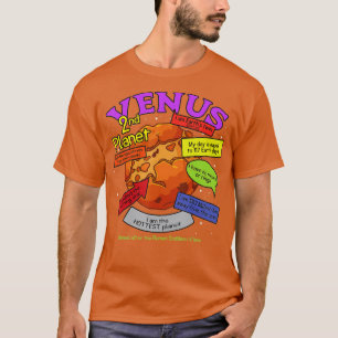 Camiseta Planetas Perfeitos Vênus de cada um para o Sistema