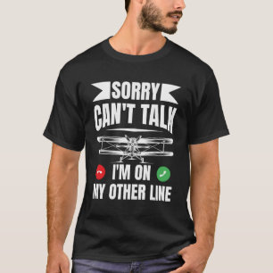 Camiseta Planetas Rádio Controlados Piloto De Avião Rc