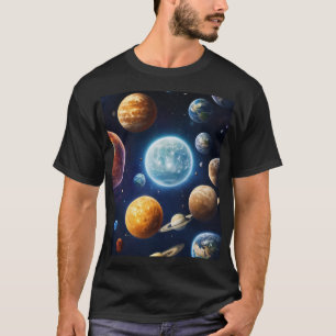 Camiseta Planetas T-Shirt