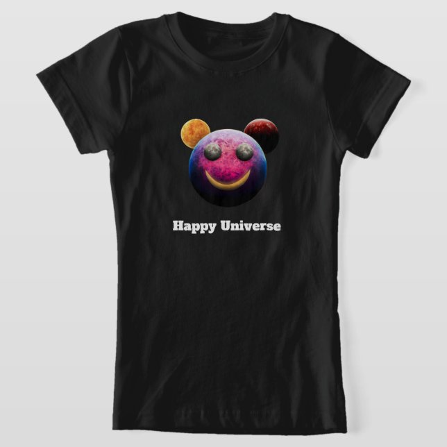 Camiseta Planetas Universos, espaço I Texto Personalizado | (Postura )