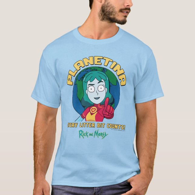 Camiseta Planetina - Cada Pequena Conta (Frente)