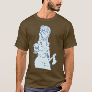 Camiseta planície mau