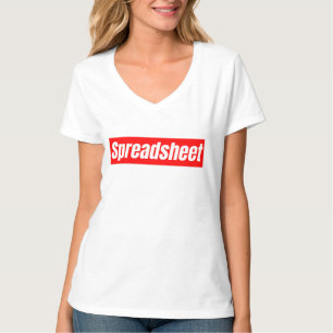 Camiseta Planilha - Contador Engraçado