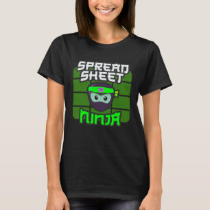 Camiseta Planilha de Análise de Contabilista CFO Multitaref