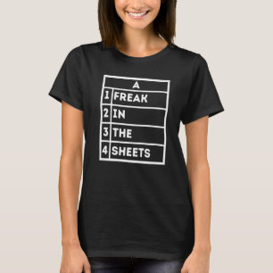 Camiseta Planilha Excel Freak In The Sheets Piada de Escrit