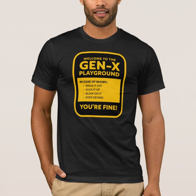 Camiseta Planilha Gen-X (Frente)