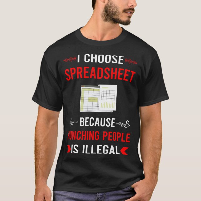 Camiseta Planilhas de Socos Planilhas (Frente)