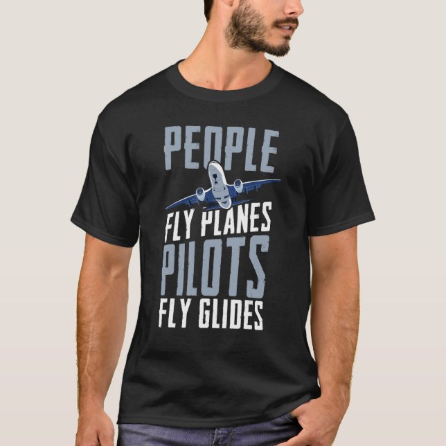 Camiseta Planilhas de Voo do Pessoas Pilotos Voam Glides Pa (Frente)