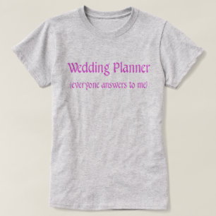 Camiseta Planner de Casamento