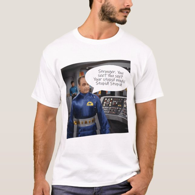 Camiseta Plano 9: Estúpido Estúpido (Frente)